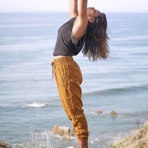 Athleta Cabo Linen Jogger